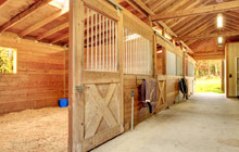 Poling Corner stable construction leads
